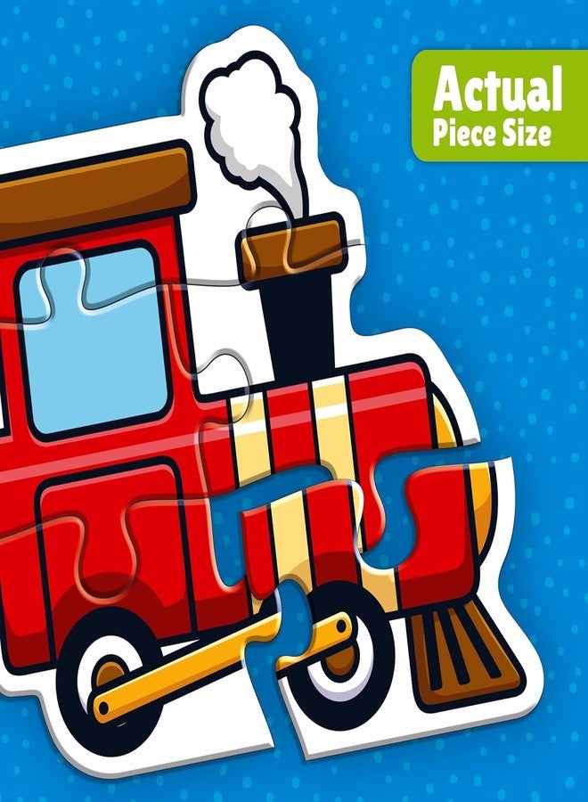 YUIOP - Baby Jigsaw Puzzle for Kids - Explore Animals, Fruits, Shapes & Vehicles - Fun & Learn (4 Packs - 35 Puzzles - 138 Big Pieces) - Image 4
